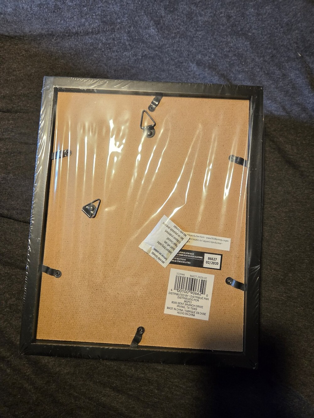 Black Home Accent Picture Frame - Classic Black Finish. Studio Decor Shadowbox